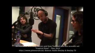 An interview with John Norum and Joey Tempest  plus live acoustic set - May 2012