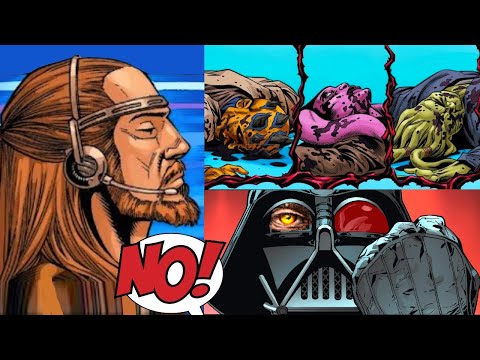 Qui-Gon Saw a Vision of Darth Vader Killing Younglings(Canon) - Star Wars Comics Explained