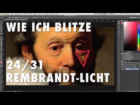Wie ich blitze - 24/31 Rembrandt Licht