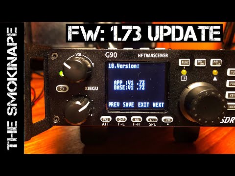 Xiegu G90 - v1.73 Firmware Update (How To) thumbnail