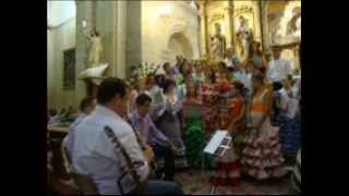 preview picture of video '(la SALVE) CORO ROMERO DE LA HUMILDAD DE BAEZA'