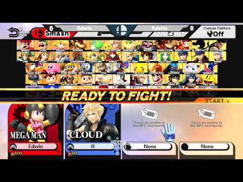 Edwin (Mega Man) vs  Ralphie (Ness)