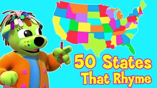Nursery Rhymes and Kids Songs | 50 States That Rhyme | Raggs Tv