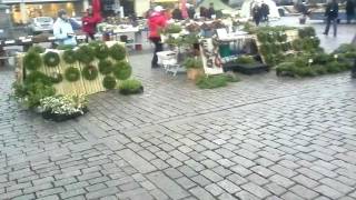 preview picture of video 'Turku Market Square - Turku City Library | Shot by Nokia E7'
