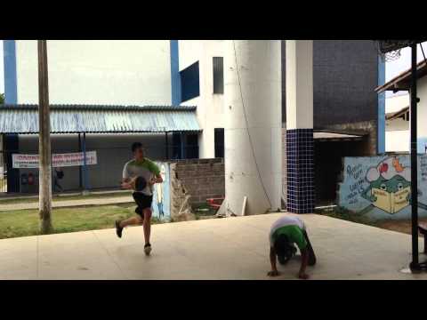 Enzo e Dudu no IFES Campus Linhares