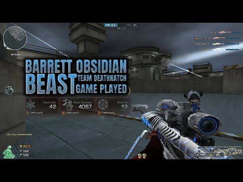 Crossfire West | Barrett Obsidian Beast & Team Death-match game played
