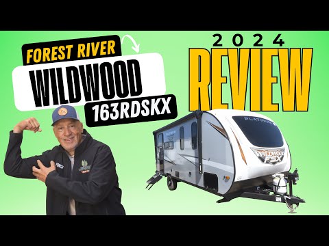 RV WITH A HOME OFFICE - WORK FROM HOME & TRAVEL! - New 2024 Forest River RV Wildwood FSX 163RDSKX