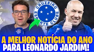ACABA DE SAIR! LEONARDO JARDIM RECEBE “NOTÍCIA PERFEITA” PARA FAZER EQUIPE VOLTAR A JOGAR BEM!