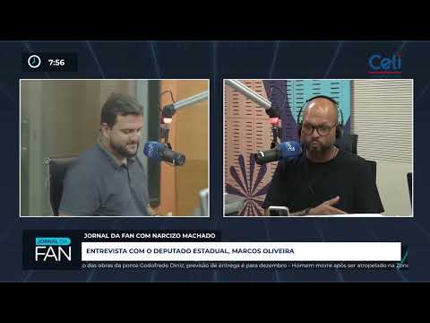 Entrevista com o Deputado Estadual, Marcos Oliveira