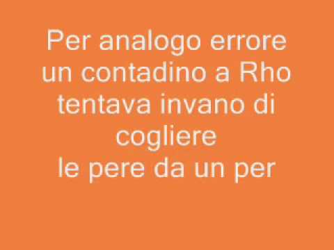 Per colpa di un accento. Di Gianni Rodari