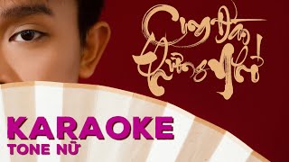 「KARAOKE/BEAT」Cung Đàn Thương Nhớ - Hồ Văn Cường | TONE NỮ