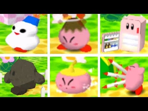 Kirby 64: The Crystal Shards - All Copy Abilities