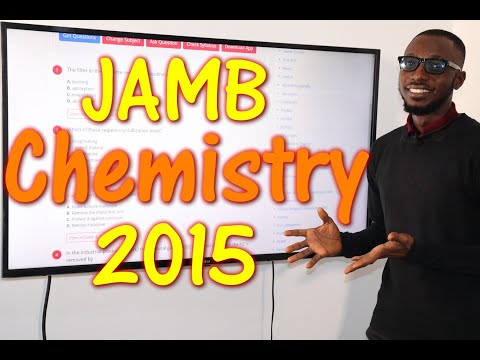 JAMB CBT Chemistry 2015 Past Questions 1 - 20