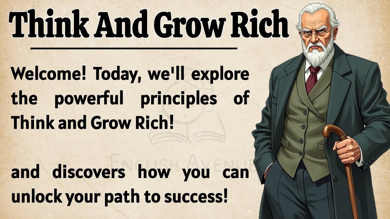 Think And Grow Rich - Unlock Your Success🔥 ||English Speaking Practice ✅ || Graded Reader
