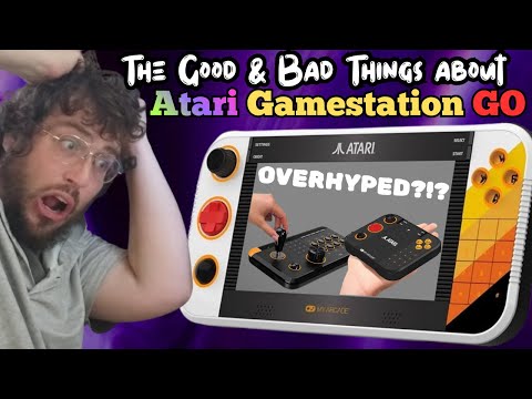 My Arcade Gamestation Retro Gamepad: Atari Wireless Controller for Gamestation Go and Gamestation Mega video review thumbnail