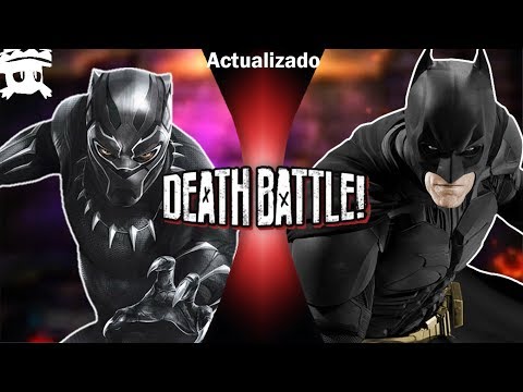 Black Panther vs Batman | DEATH BATTLE! sub español (Marvel vs DC)
