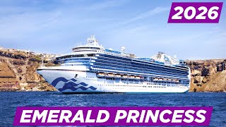 Emerald Princess Cruise Ship Tour 🚢 | Complete Review, Decks, Cabins & Onboard Experience 🌊✨