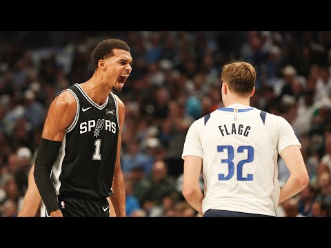 Wemby Spoils Cooper Flagg's Debut! 40 Pts Crazy Step Back 3 And1!