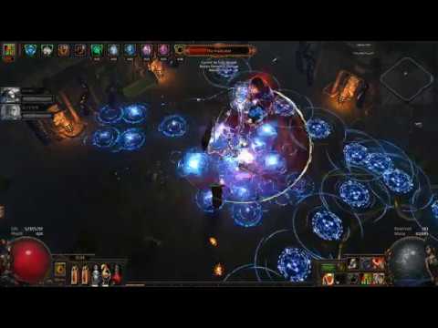 PoE boss - Repository of Derision - The Eradicator (Elder guardian) - full block cleave