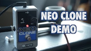 Video thumbnail for Electro Harmonix Neo Clone Demo by Sean Daniel