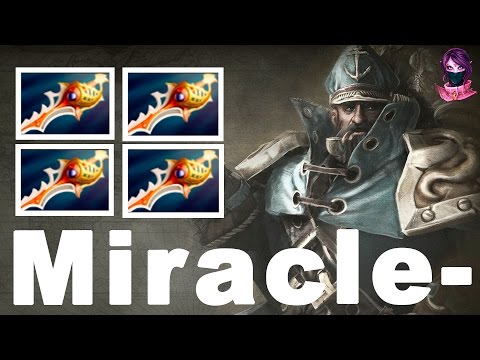 Miracle- Dota 2 Kunkka Friends Party Game 4 Rapier 8k Trash #dota2