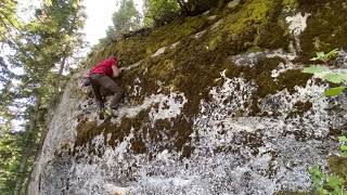 Video thumbnail of Xenolith. Castle Rocks