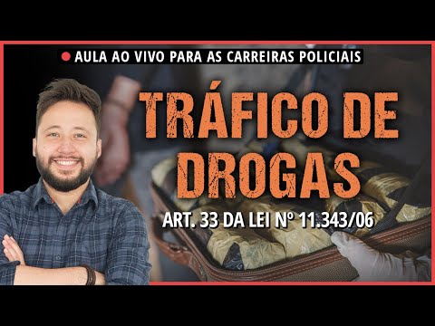 Tráfico de Drogas (art. 33 da Lei nº 11.343/06) TEORIA + QUESTÕES