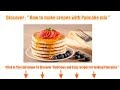 How to make crepes with pancake mix - YouTube