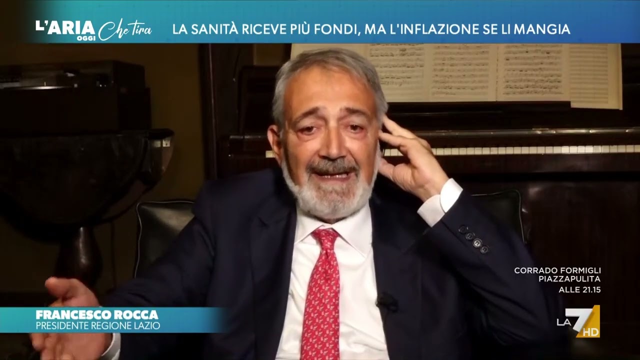 Sanità, Francesco Rocca: "Con Todde e Fico consegneremo al governo un documento sul ...
