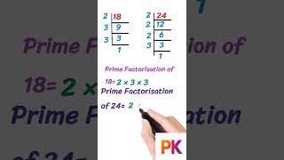 Finding HCF | Prime Factorisation | #mathsmadeeasy #maths #mathswithprabhjot