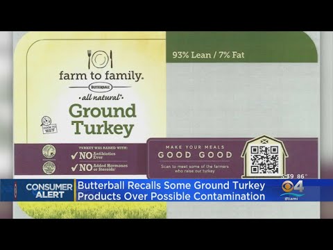 Butterball Recalls Some Ground Turkey Products