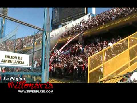 "La que no necesita ningún parlante" Barra: Los Borrachos del Tablón • Club: River Plate • País: Argentina