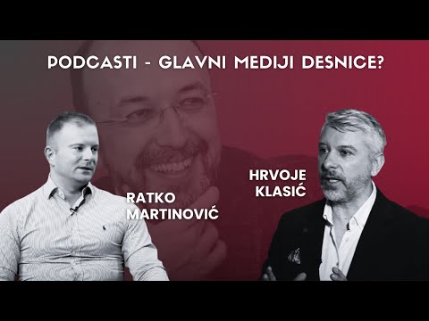 Podcasti - glavni mediji desnice? Špica s Macanom #19 Ratko Martinović i Hrvoje Klasić