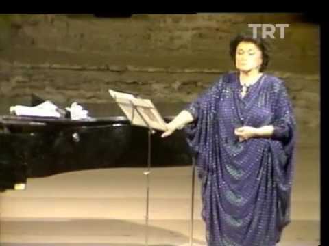 Leyla Gencer - "Dopo l'oscuro nembo" - Istanbul, 06.07.1984