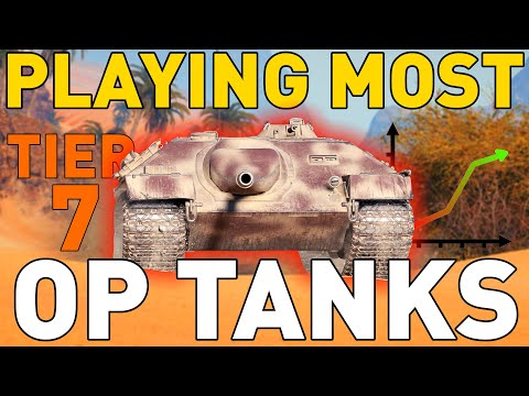 Playing the MOST OP Tier 7s in World of Tanks!
