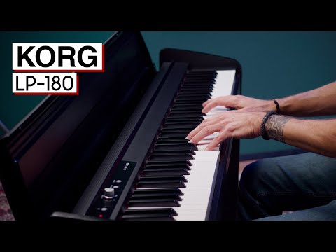 Цифровое пианино KORG LP-180 BK, цена 47520 ₴: купить на Prom.ua