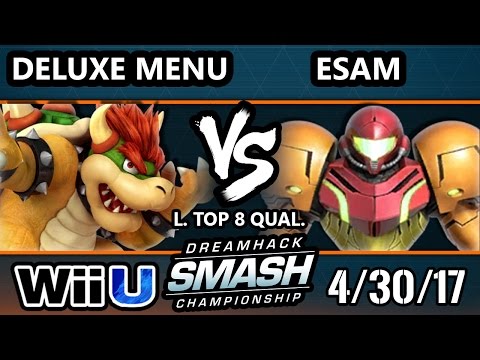 DHA 2017 SSB4 - UG | DeluxeMenu (Bowser) & PG | ESAM (Samus) Smash 4 Losers 9ths - Smash Wii U