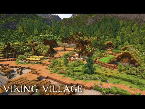 Viking Village | Minecraft Timelapse
