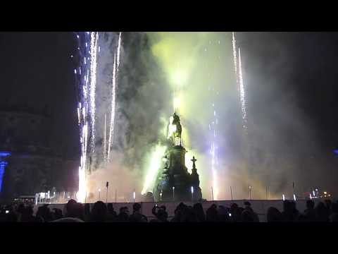 Silvester 2009 - Theaterplatz Dresden