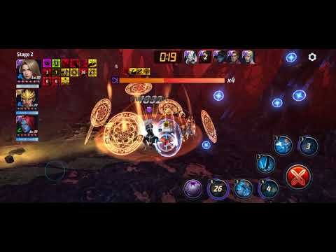 Invisible Woman vs Knull Stage 2 - 200% Obelisk - Marvel Future Fight (2% Pierce)