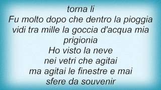 Lucio Battisti - Madre Pennuta Lyrics