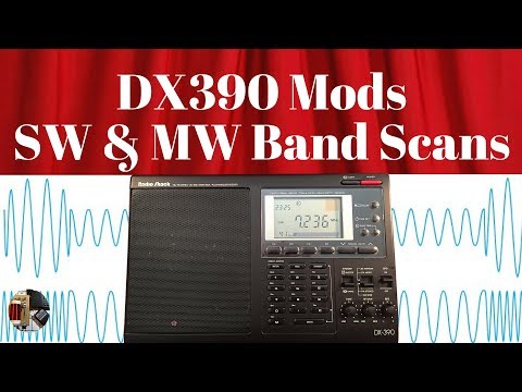 Radio Shack DX390 Mods and Band Scans