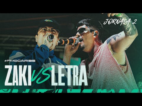 LETRA vs ZAKI | #FMSCARIBE 2024 - Jornada 2 Temporada 2 | Urban Roosters