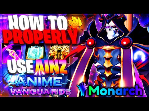 How To Use VANGUARD Ainz In Anime Vanguards! | Ainz Full Guide + Breakdown