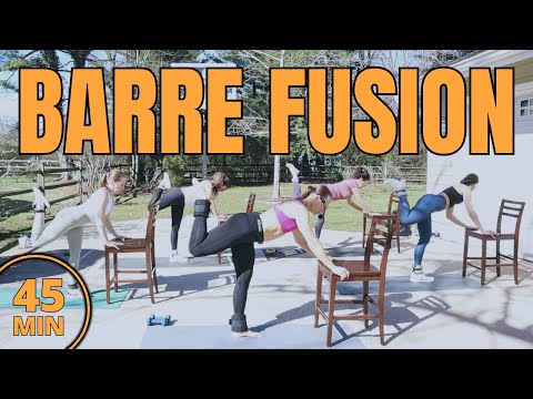 45 MIN BARRE FUSION | Full Body Workout | Low Impact