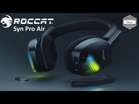 Roccat Syn Pro Air - Gaming-Headset PC & PS4 & PS5 & Switch & Android - Roccat NEON - Unboxing