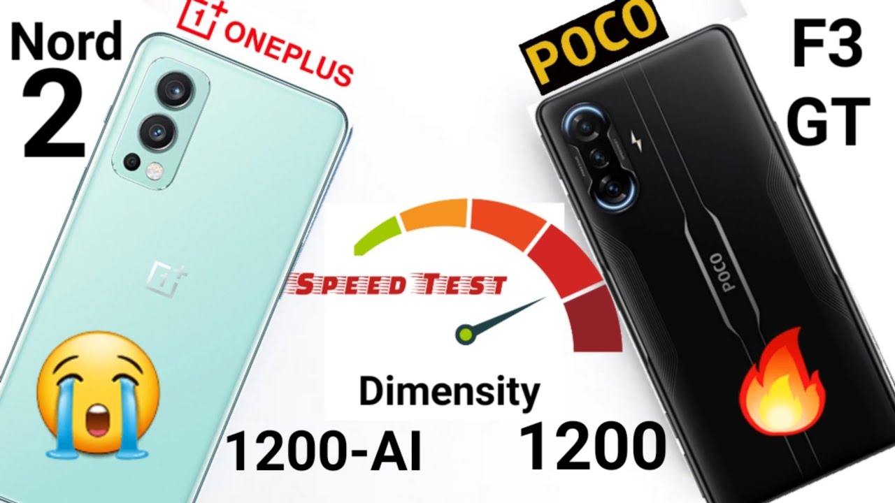 Poco F3 GT vs Oneplus Nord 2 Speedtest, ram management comparison 🔥🔥🔥