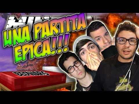UNA PARTITA EPICA! - Minecraft BEDWARS ITA W/ JacoRollo TheMark Metano007