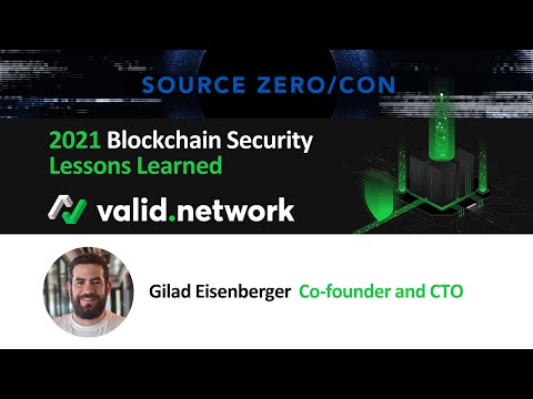 Optiv Source/Con Webinar - Blockchain Security - Lessons Learned - May 2021