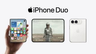 iPhone Duo: The largest display of any iPhone. Foldable. Posable. And 